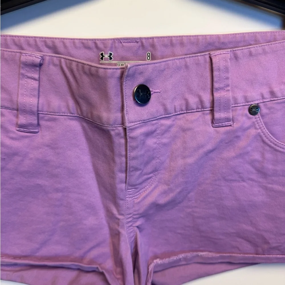 Under Armour Women's Lavender Jean Shorts‎